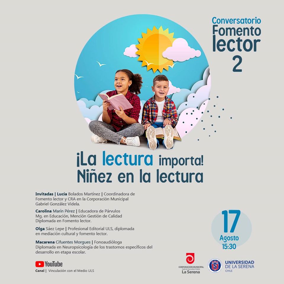 * Conversatorio Fomento Lector ¡La Lectura importa! La lectura en la niñez”