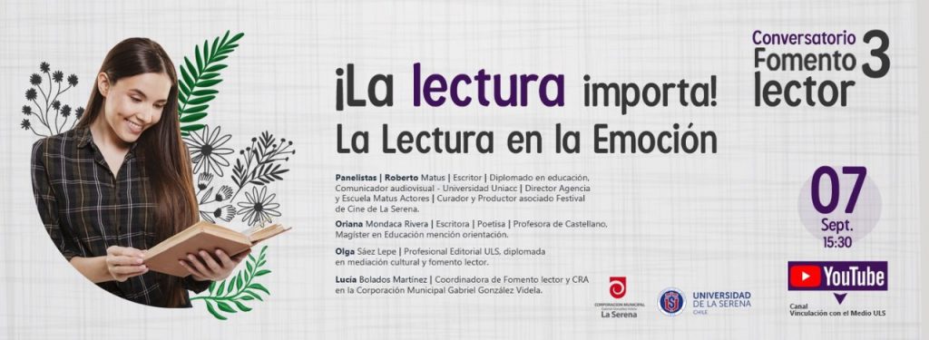 * Conversatorio Fomento Lector: La Lectura en la Emoción