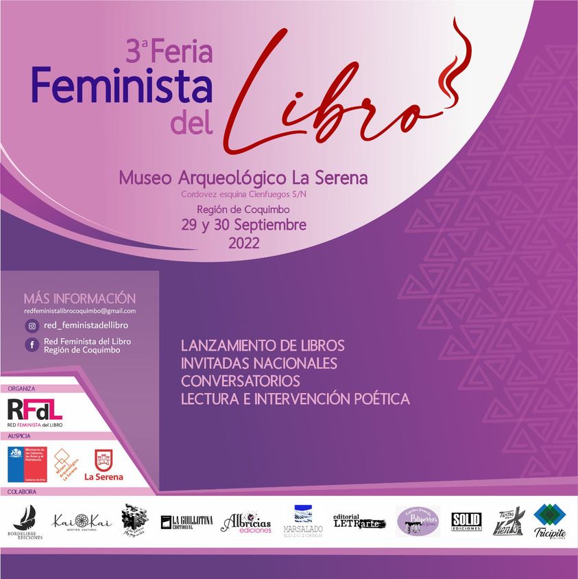 * Participación de Editorial ULS en 3ra Feria Feminista del Libro y difusión de nueva web para la librería universitaria